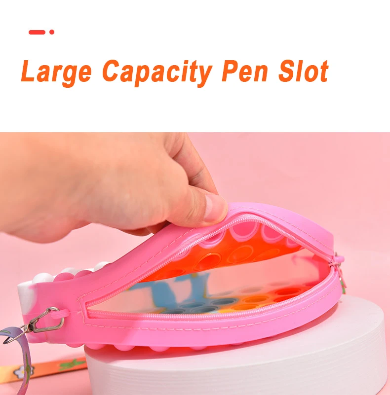 Популярная пузырьковая Радужная сумка через плечо с радужным облаком и ремешком