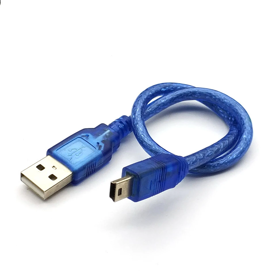 Короткий Удлинительный кабель USB 2 0 Кабель адаптер папа мини 5 pin B папа|Запасные