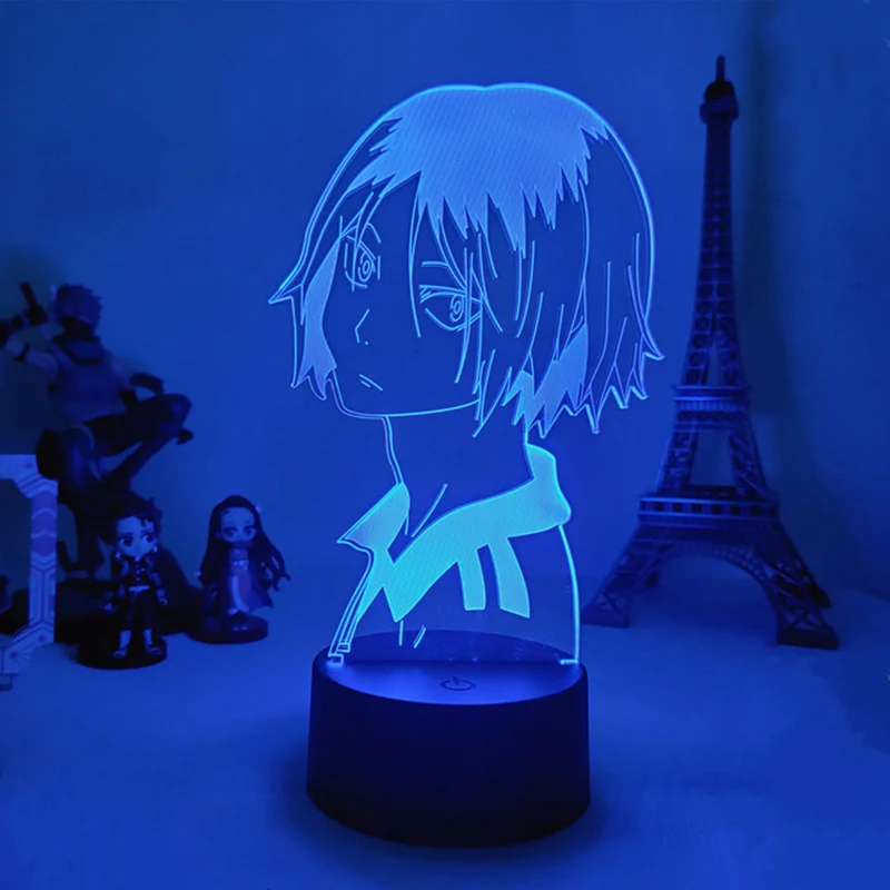 

New Anime Tokyo Ghoul Figure Model Toy kaneki ken kaneziki Action Figures Acrylic Led Night Light Lamp DIY Collection Decoration