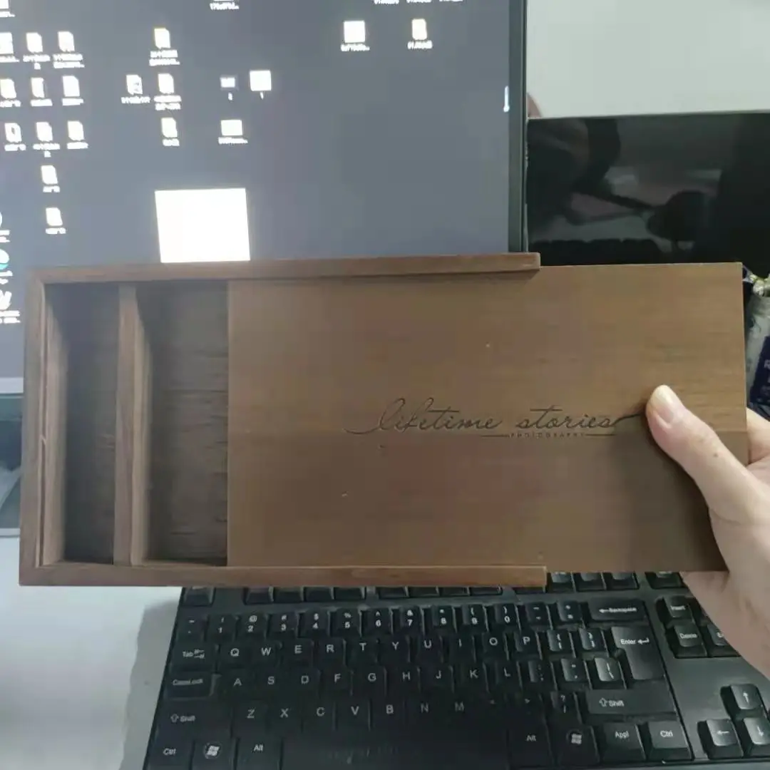 

Only Walnut 5x7 Photo Album Box