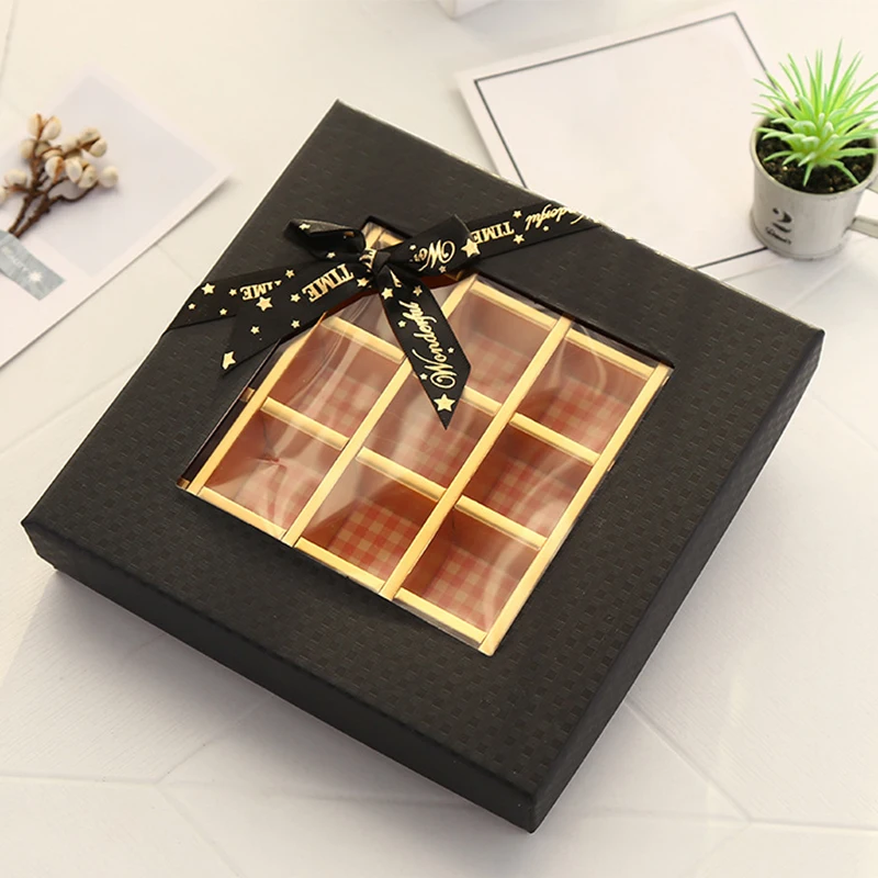 9/12 ячеек романтичная шоколадная Подарочная коробка на День святого Валентина