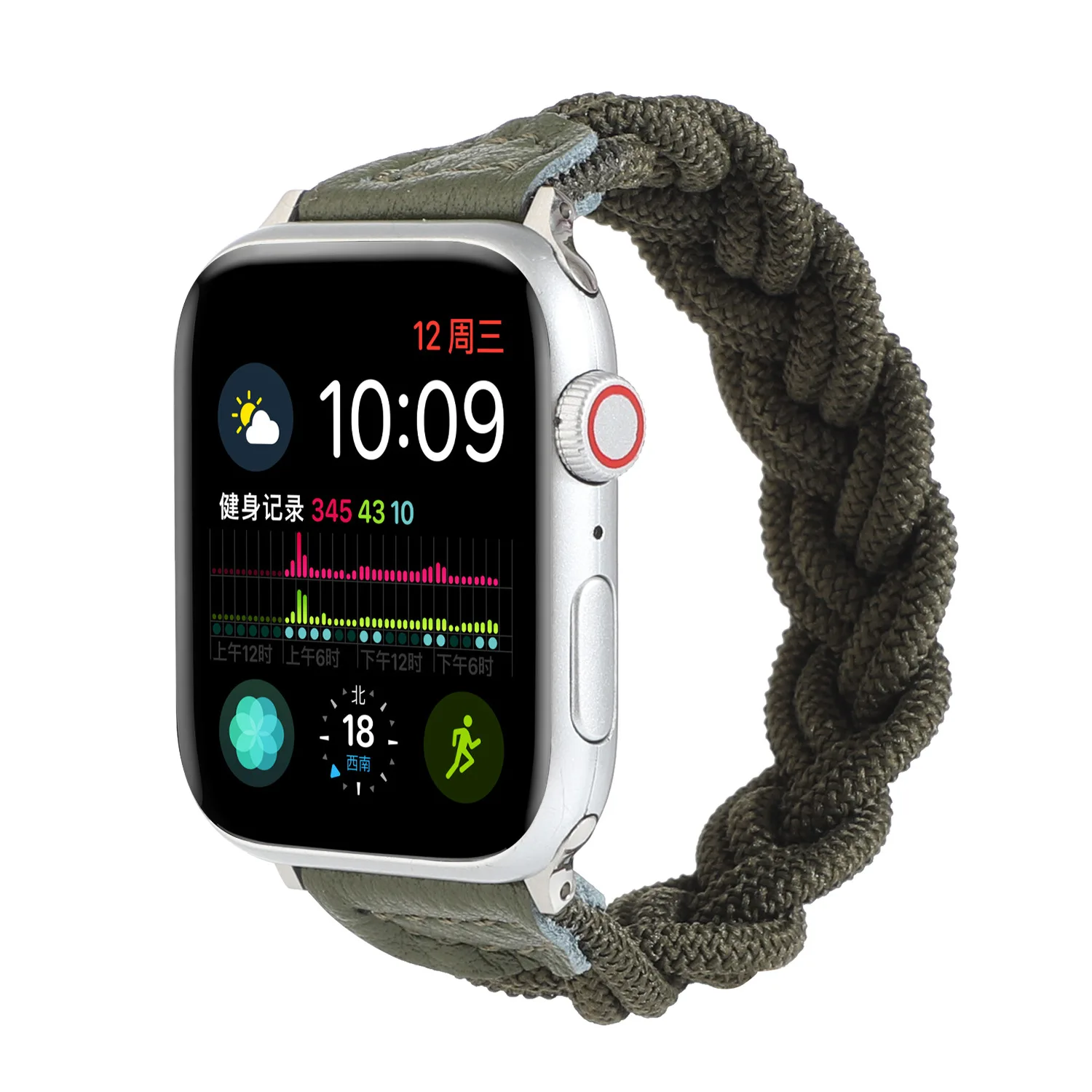 Woven Strap for Apple Watch Band 44mm 40mm iWatch bands 38mm 42mm Belt Nylon Sport Loop bracelet watchband for series 6 5 4 3 SE