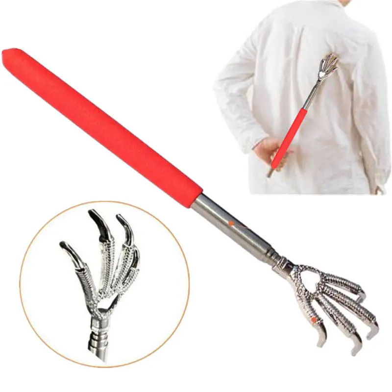 2017 новая Практичная ручка зажим из нержавеющей стали чесалка для спины брикет