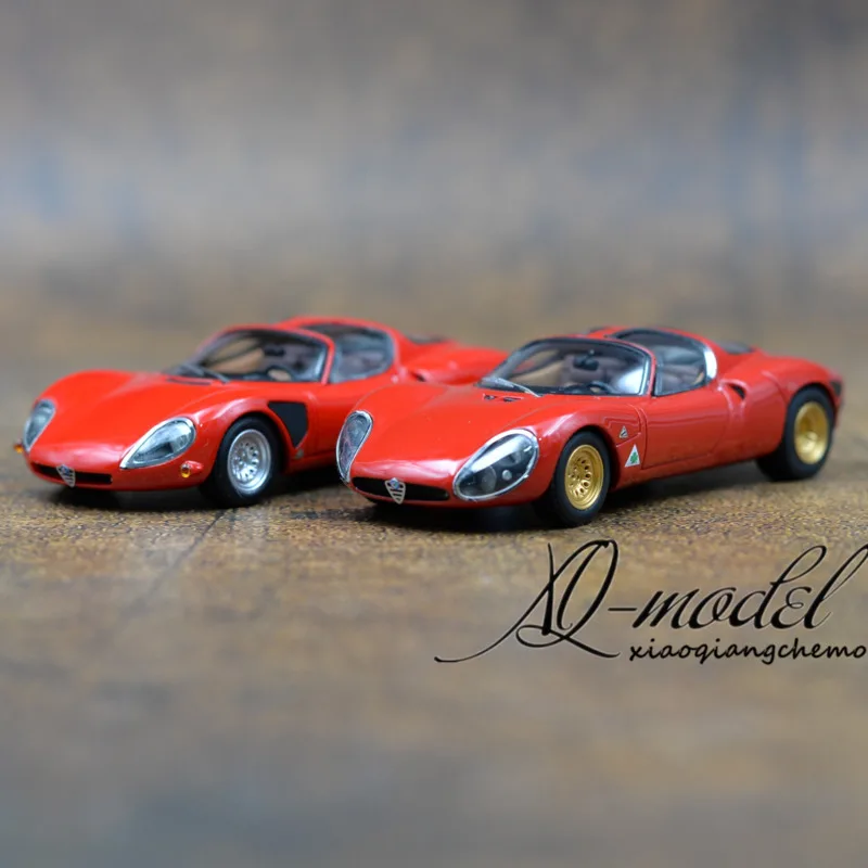 

1:43 Alfa Romeo Tipo 33 Stradale 1967/1968 Resin Die-casting Car Model Collection Decoration Christmas Gift