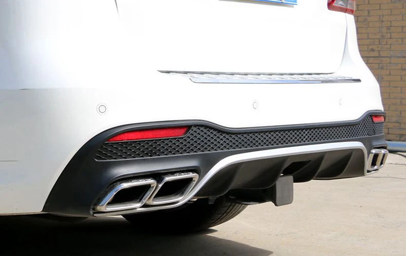 Lsrtw2017 автомобиль rear задняя губ Alltrack выхлопная труба для Mercedes Benz GLE GLS GLE63 GLS63