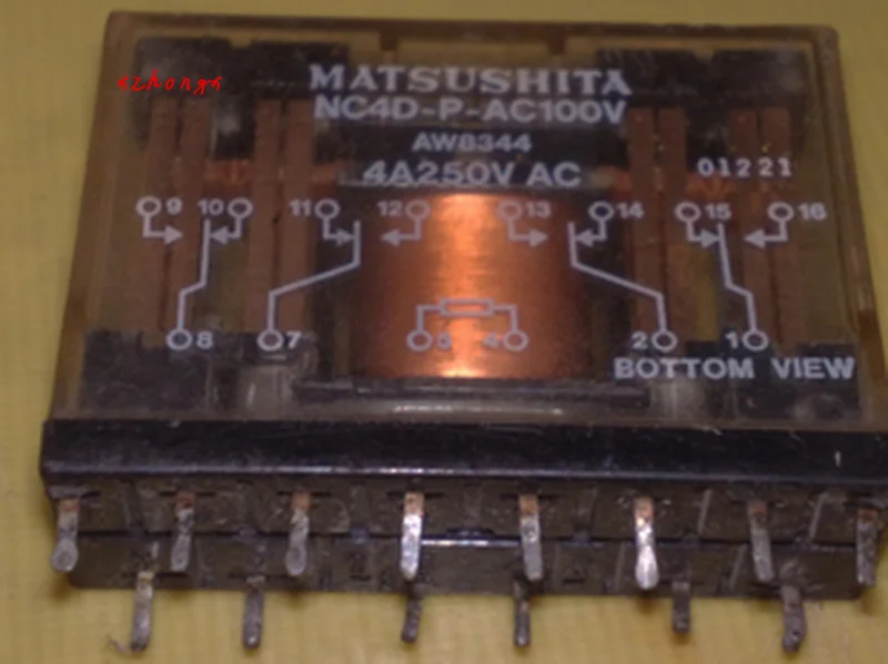 

NC4D-P-AC100V relay