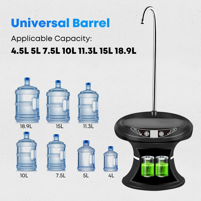 USB Charge Electric Water Dispenser Pump Smart for Bottle Portable Switch Treatment | Дом и сад