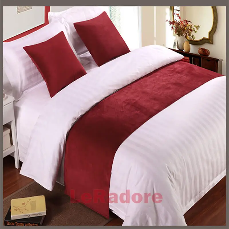 Роскошный бархатный набор шарфов для отеля мотель прочный защитный чехол