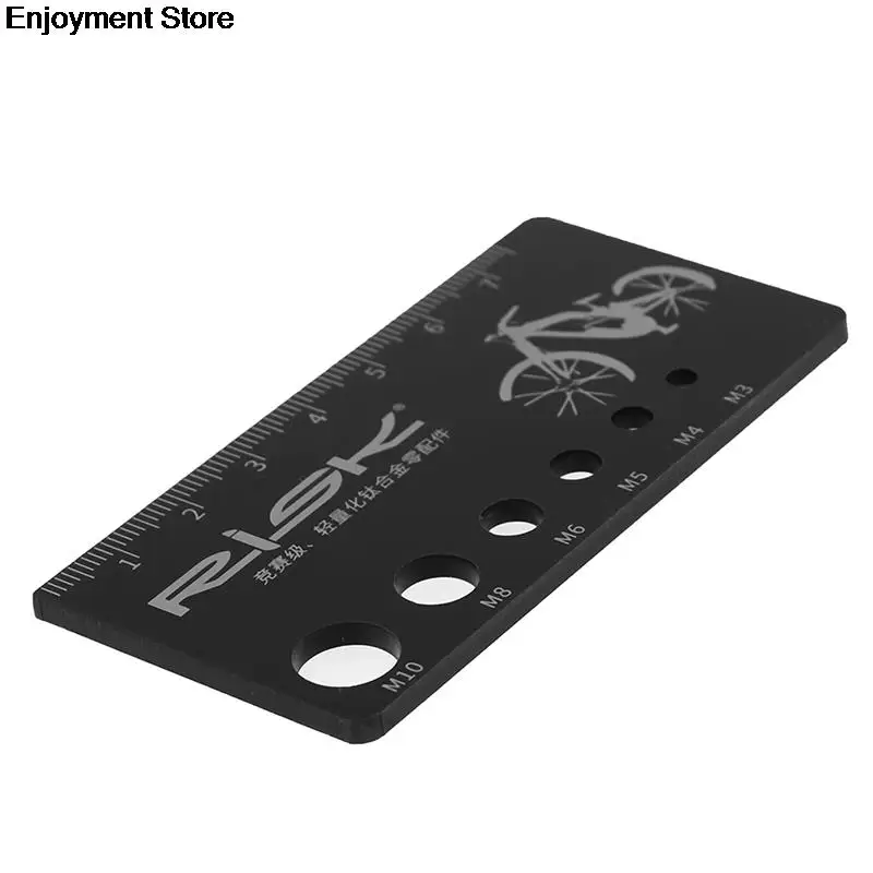 Портативный акриловый измерительный инструмент велосипедные аксессуары