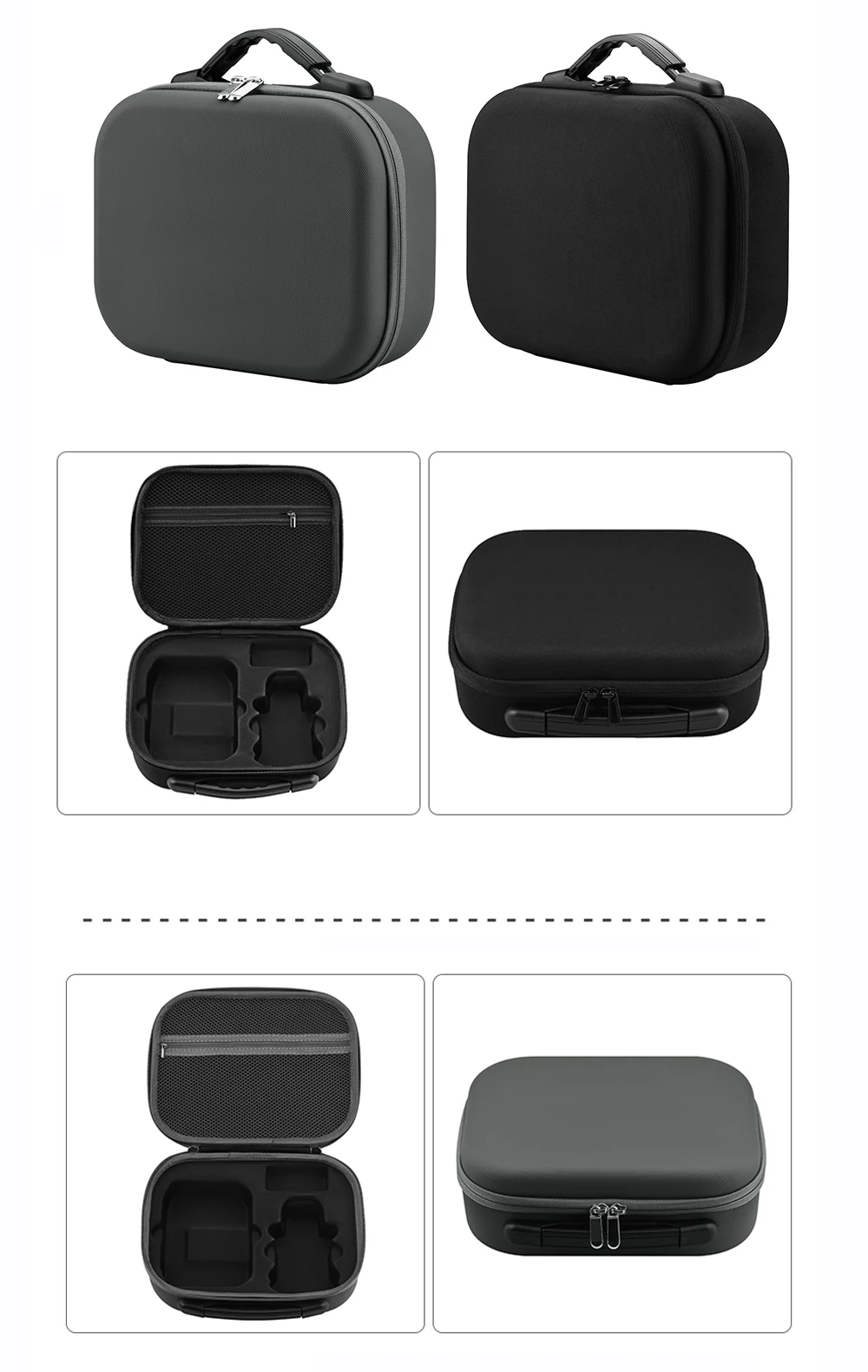 PooSue Portable Mavic Mini 2 Hard Shell Drone Handbag Bag Outdoor Carry Box Case for DJI Mini 2 Accessories
