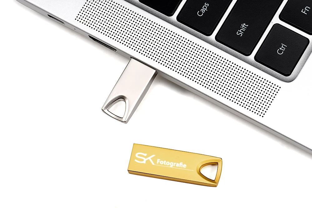 JASTER мини металлический usb флеш-накопитель 64 ГБ 32 ГБ 16 ГБ 8 ГБ 4 ГБ флеш-накопитель Флешка водонепроницаемый металлический серебристый u диск usb флешка