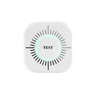 Детектор дыма на 360 , Домашняя безопасность, пожарная сигнализация, датчик огня и газа, детектор газа для напоминания о пожарной сигнализации