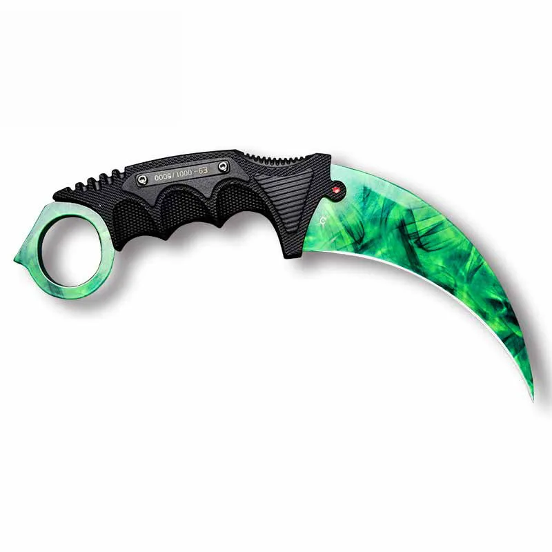 Dawasaru для CS GO Karambit нож графика автомобильные наклейки Красочные Модные ноутбуки SUV