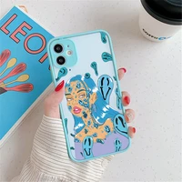 fashion distorted face art girl soft silicone tpu phone case for iphone 11 13 pro max 7 8 plus xr x xs 12 pro max mini se 2020
