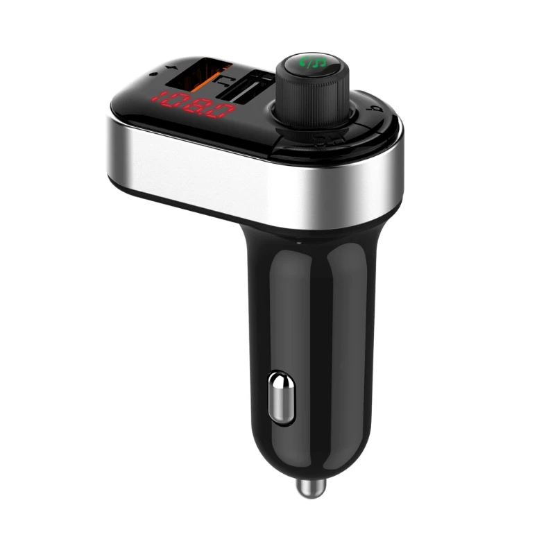 Автомобильный Bluetooth-совместимый 5 0 FM-передатчик беспроводной аудиоприемник
