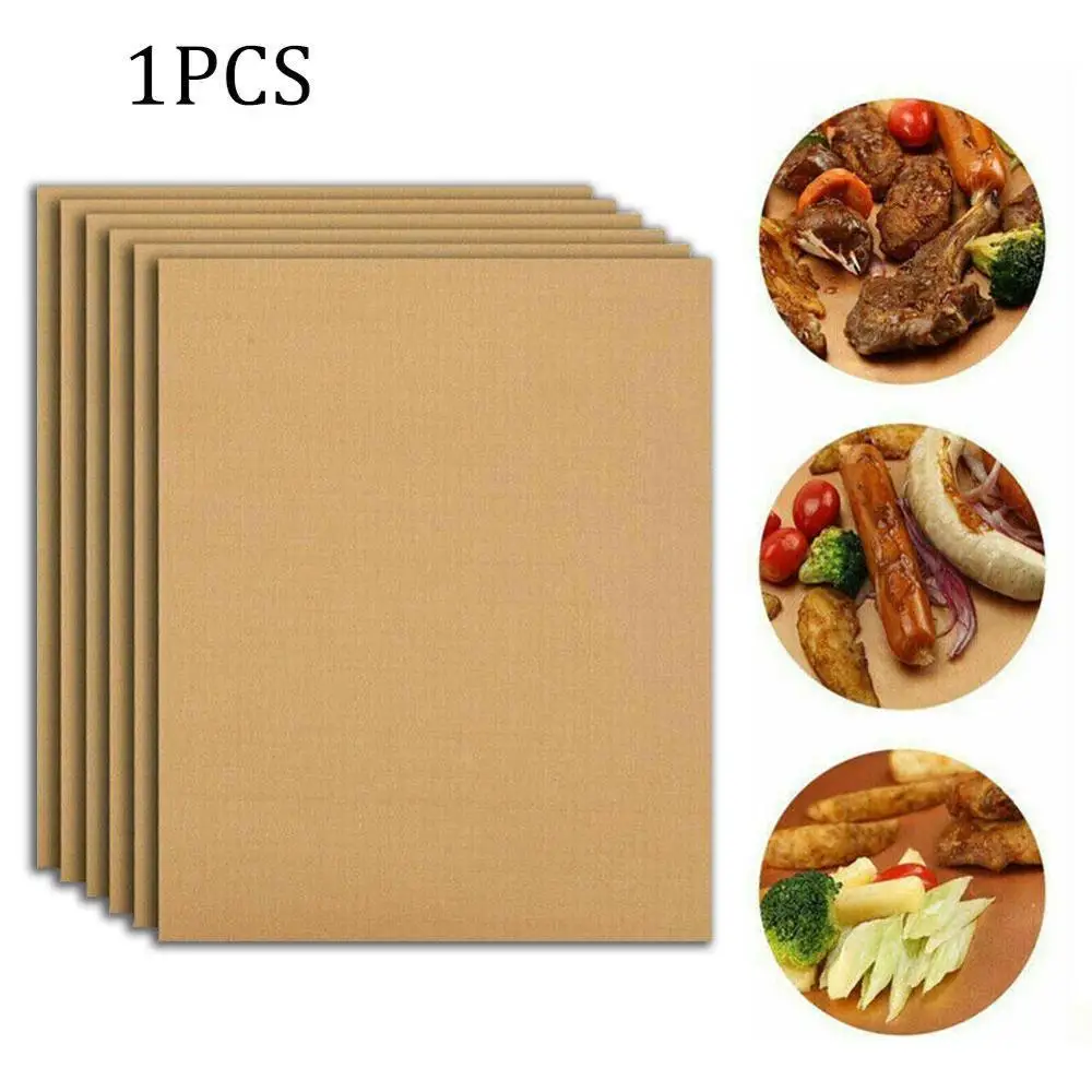 1 шт. медный антипригарный коврик для гриля и барбекю| |