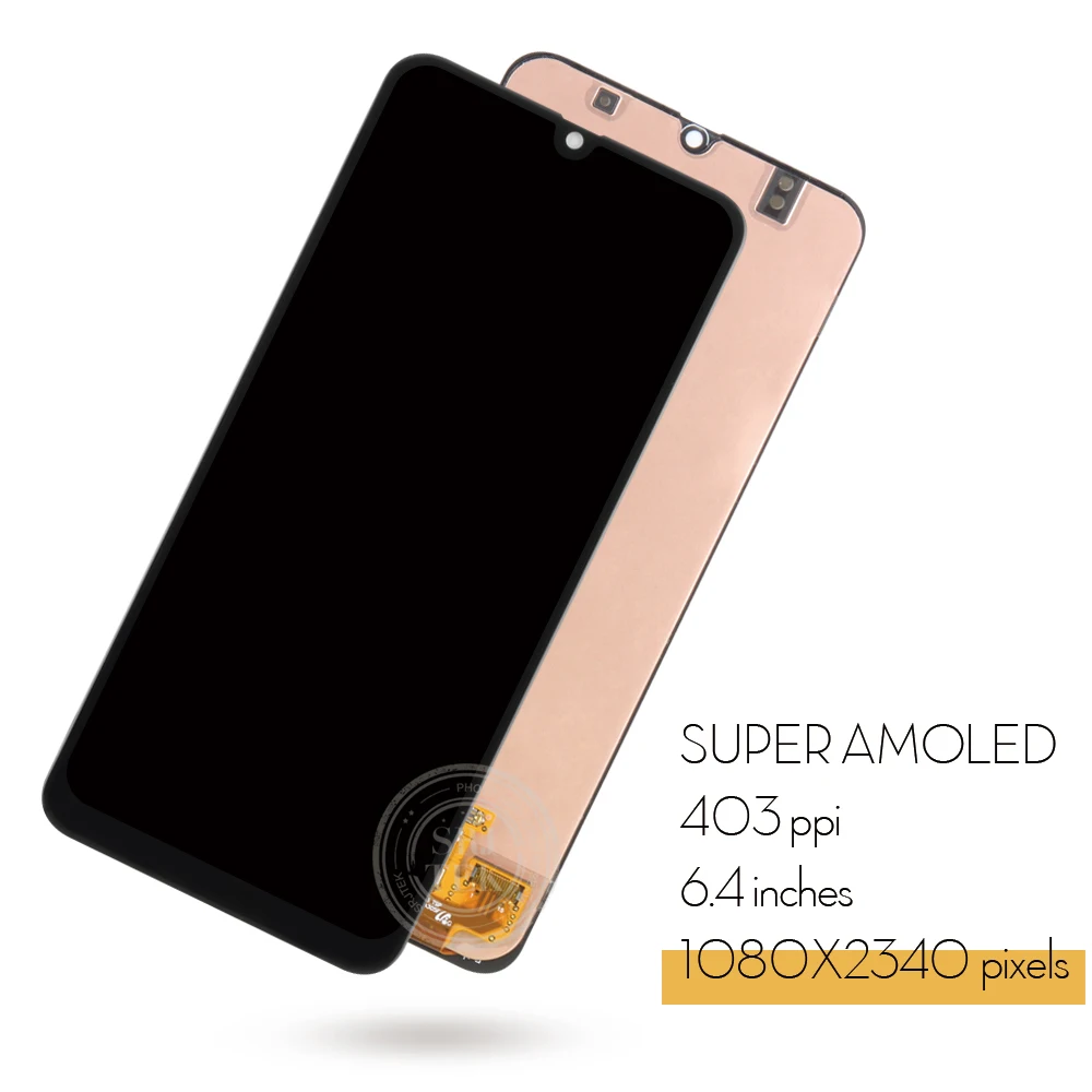 AMOLED экран для samsung Galaxy A30 ЖК сенсорный дигитайзер сенсор стекло в сборе для samsung A30 дисплей A305 A305F A305FD
