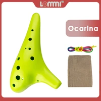 lommi 12 hole ocarina classic style alto c resin ocarina highly recommended wind music instrument gift idea beautiful sound