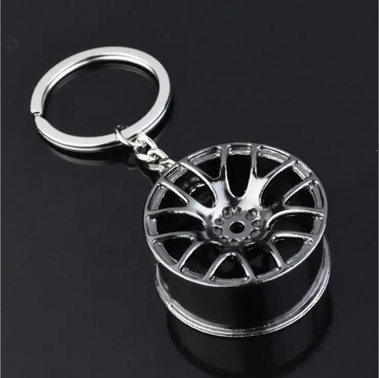 Брелок для ключей с ободом колеса тюнинговая мини-цепочка подвеска JDM Hellaflush из