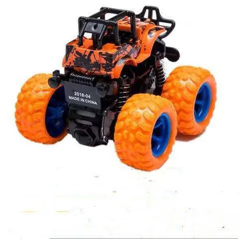 

Hot Mini Inertial Off-Road Vehicles Pull Back Car Kids Toy 4 Colors Speed Racing Stunt Cart Four-Wheel-Drive Model Children Gift