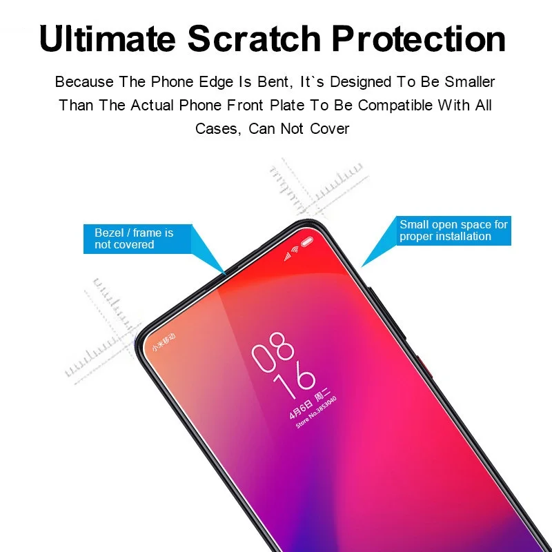 Для INFINIX smart 2 HD закаленное стекло 9 H 2.5D Премиум Защитная пленка для экрана infinix Hot 6x