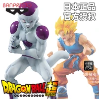 genuine bandai dragon ball super ds goku flisa action figure toy collectible model ornament anime figure dolls fans gift