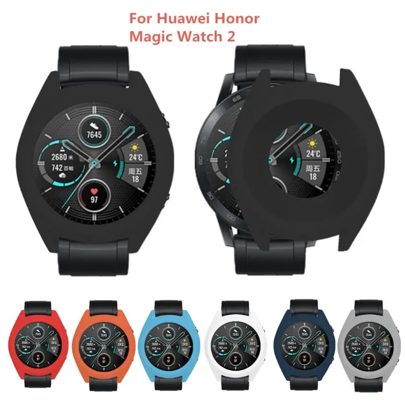 Тонкий умный защитный чехол Мягкий силиконовый для часов Huawei-Honor Magic Watch 2 Smartwatch