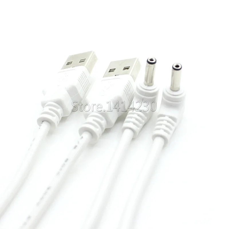 Переходник с USB типа папа на штекер питания постоянного тока адаптер разъемом 90