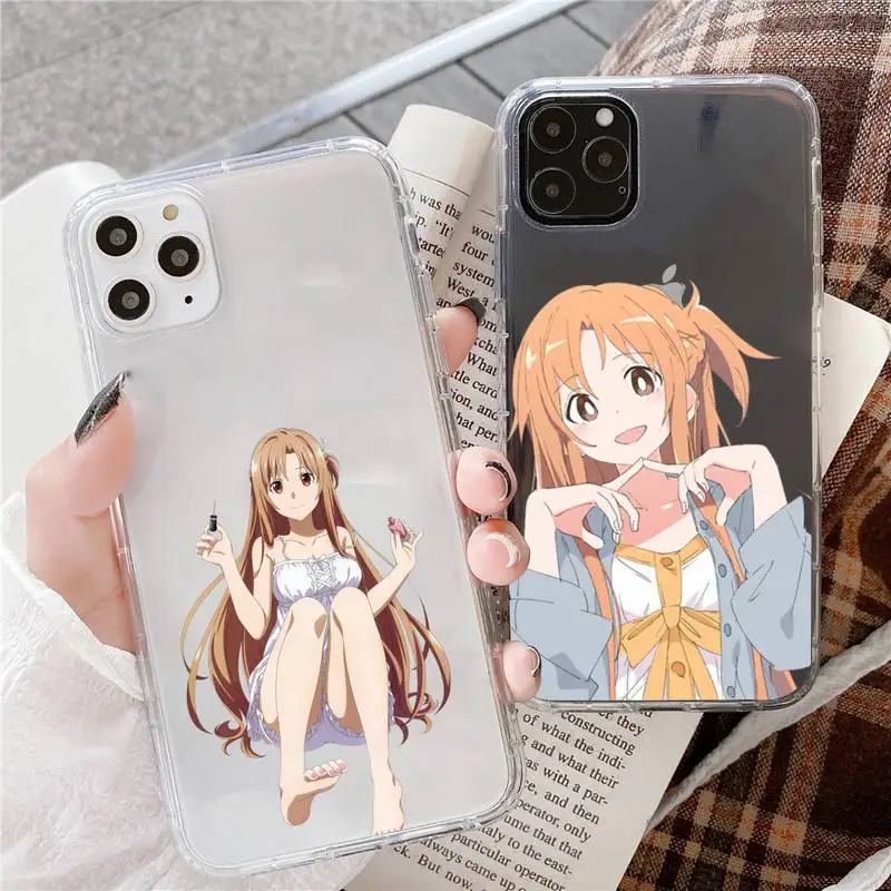 

Yuuki Asuna Sword Art Online Phone Case For for iphone 12 Mini SE 2020 5 5S 6 6S Plus 7 8 Plus X XR XS 11 Pro Max Fundas Coque