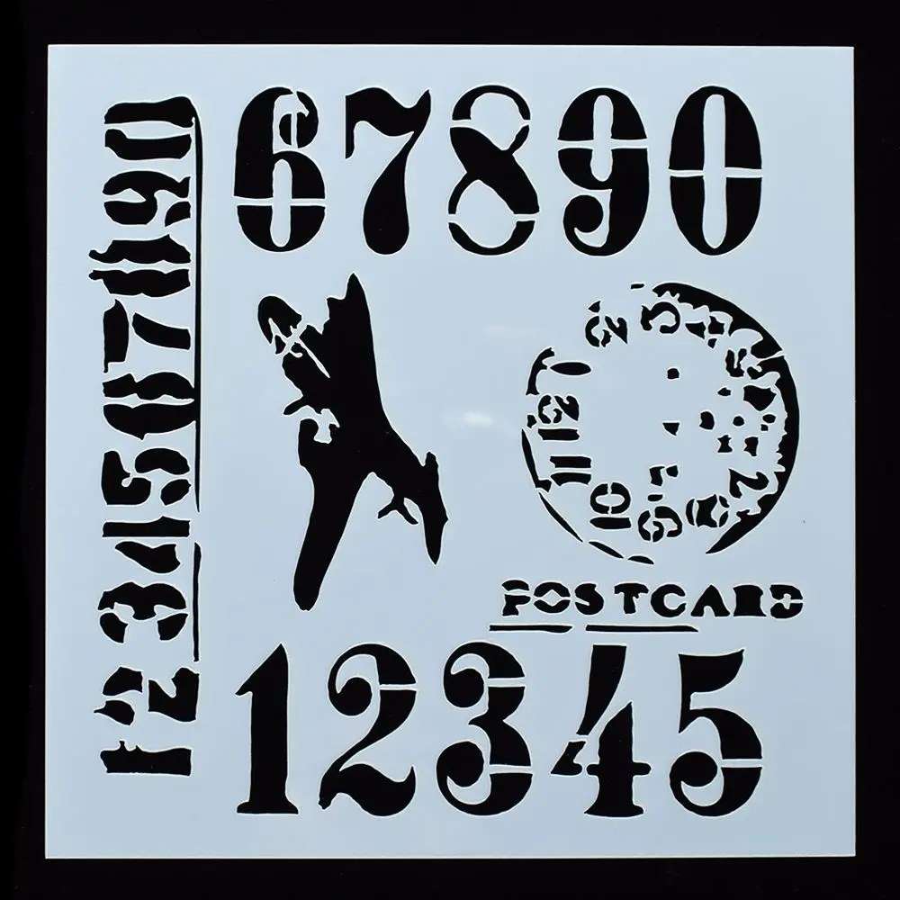 1 шт. многоразовый трафарет в форме граффити Аэрограф рисование искусство сделай