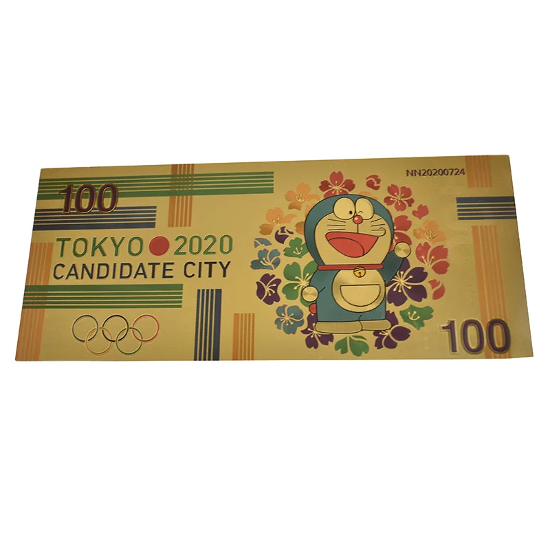 10 шт./лот популярный японский Дораэмон Токио 2020 подходящий город 100 коллекция