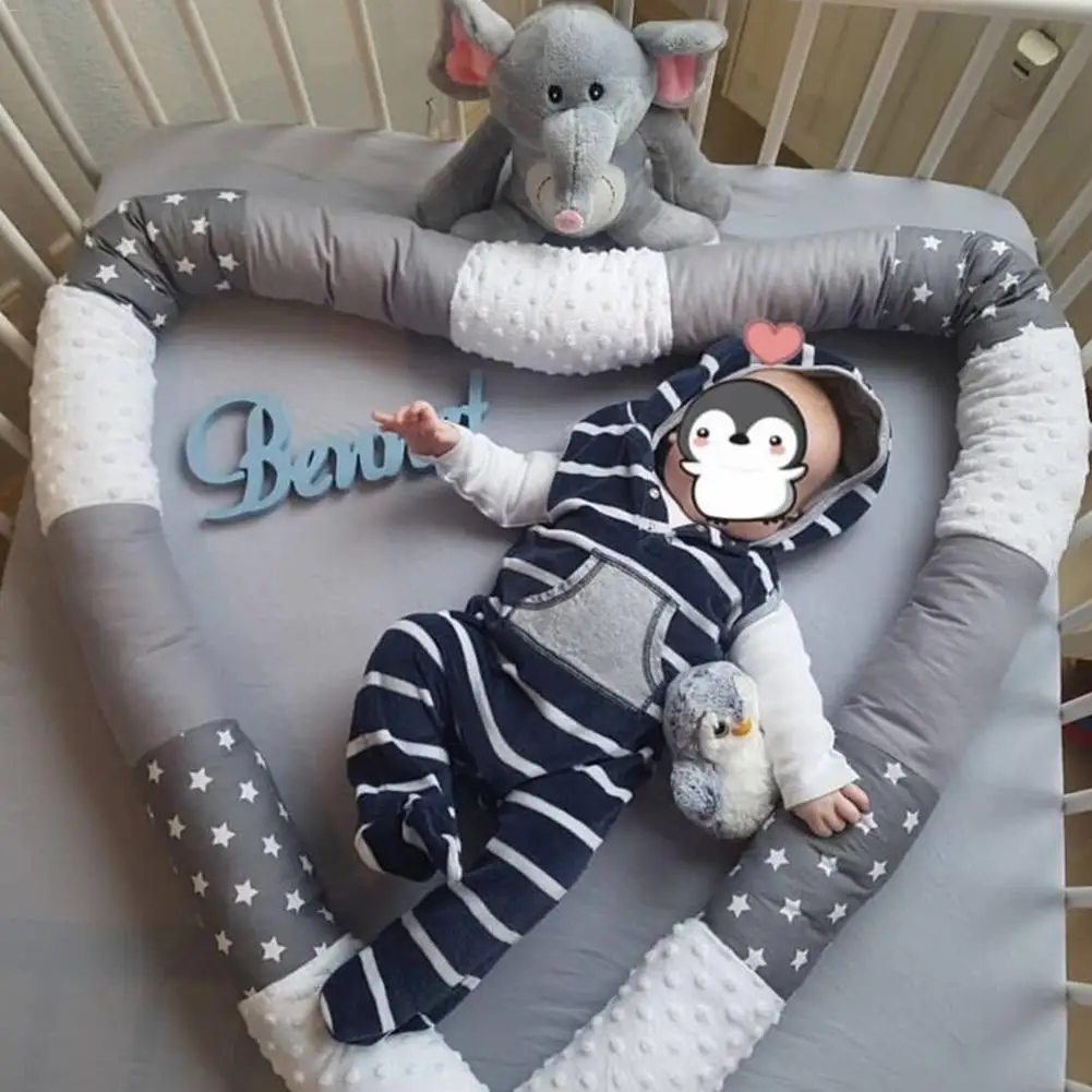 Детская кровать бампер змея безопасный анти столкновения кроватки кроватка