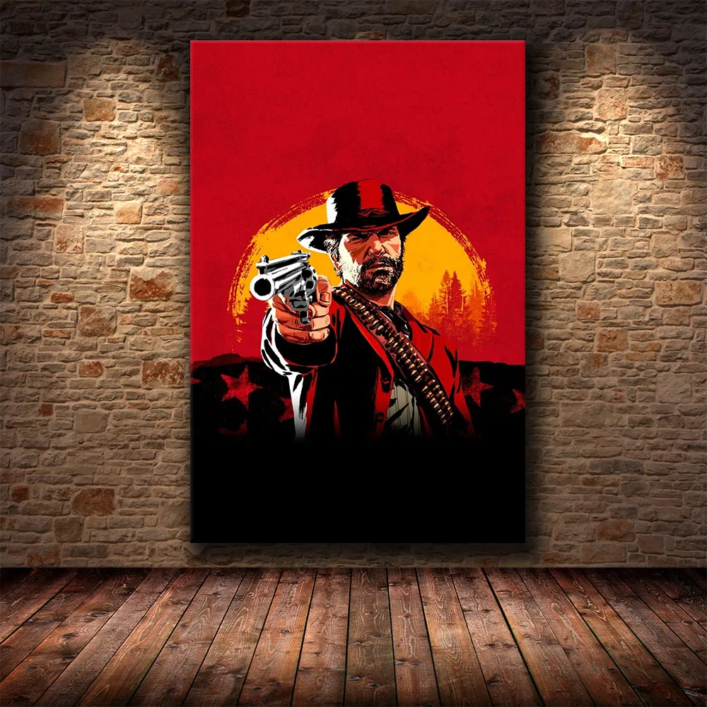 

Game Canvas Poster Wall Art Print Painting Wallpaper Decorative Cuadros Wall Picture for Living Room