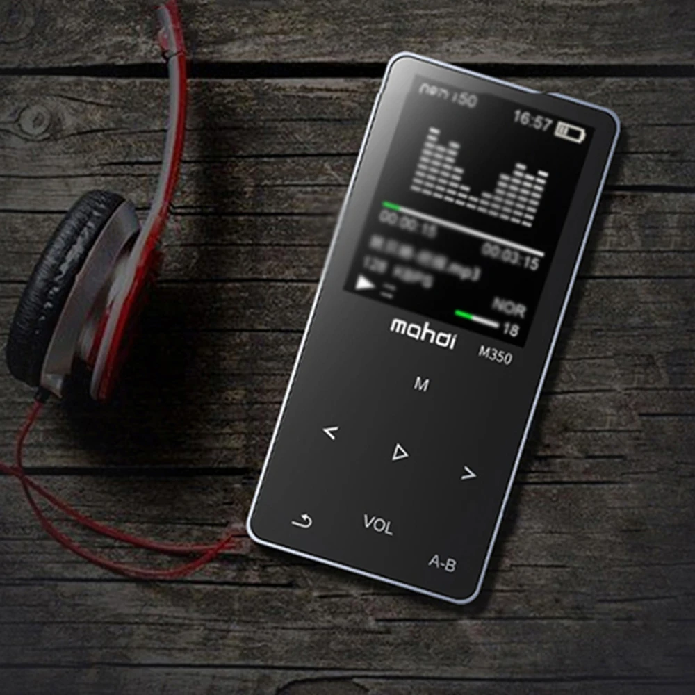 Mahdi M350 MP3-плеер металлический спортивный мини портативный аудио 4G/8G музыкальный плеер