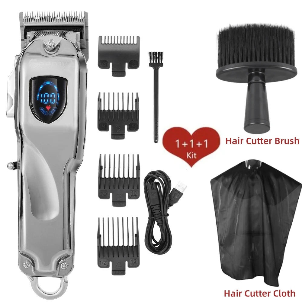 

New LCD Digital Display Hair Clipper Trimmer Hair Beard Men's Hair Trimmer Cordless Hair Cutter Machine Electric Razor Shaver