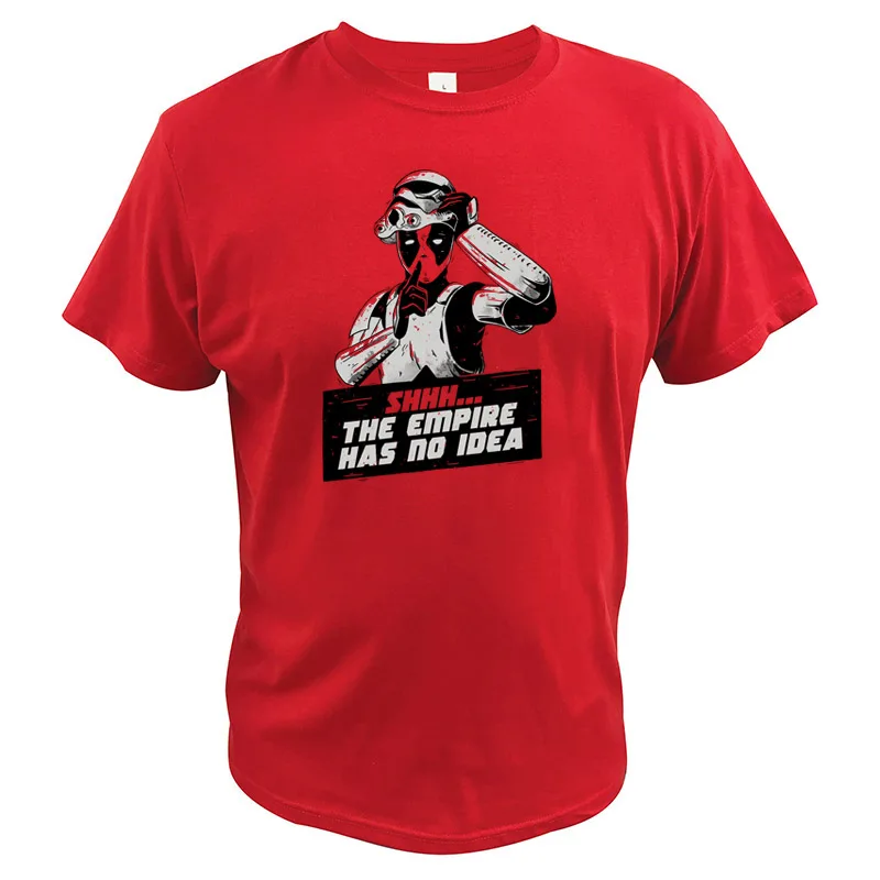 Мужская футболка Дедпул империя не имеет идеи креативный цифровой принт