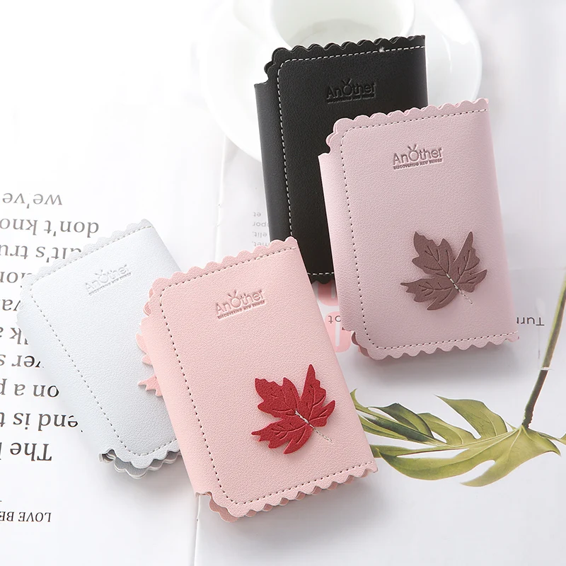 2019 модный простой лист дизайн держатель ключа кошелечного типа Женский