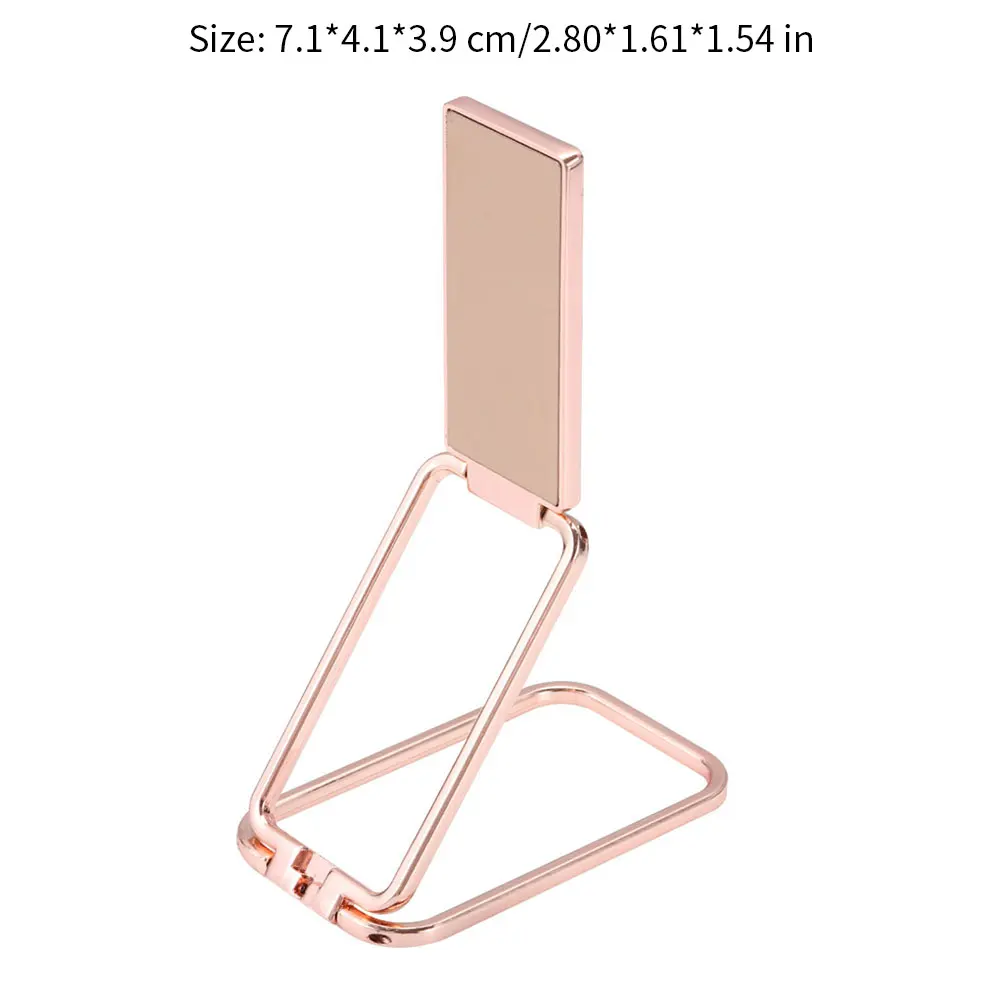 

Phone Ring Holder Finger Kickstand 360Rotation Ultra-Thin Cell Phone Back Grip Foldable Cellphone Stand Compatible T5UE