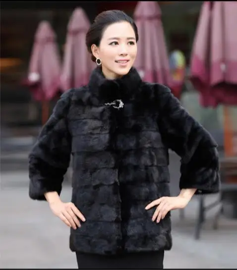 Шуба женская из искусственного меха на зиму Z354 | Женская одежда