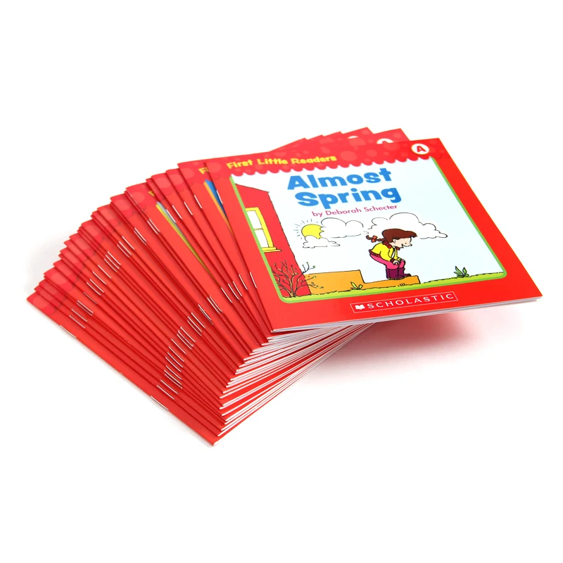 100 шт./компл. первая Маленькая книга ABCDE Let Kdis изучение английских слов Набор