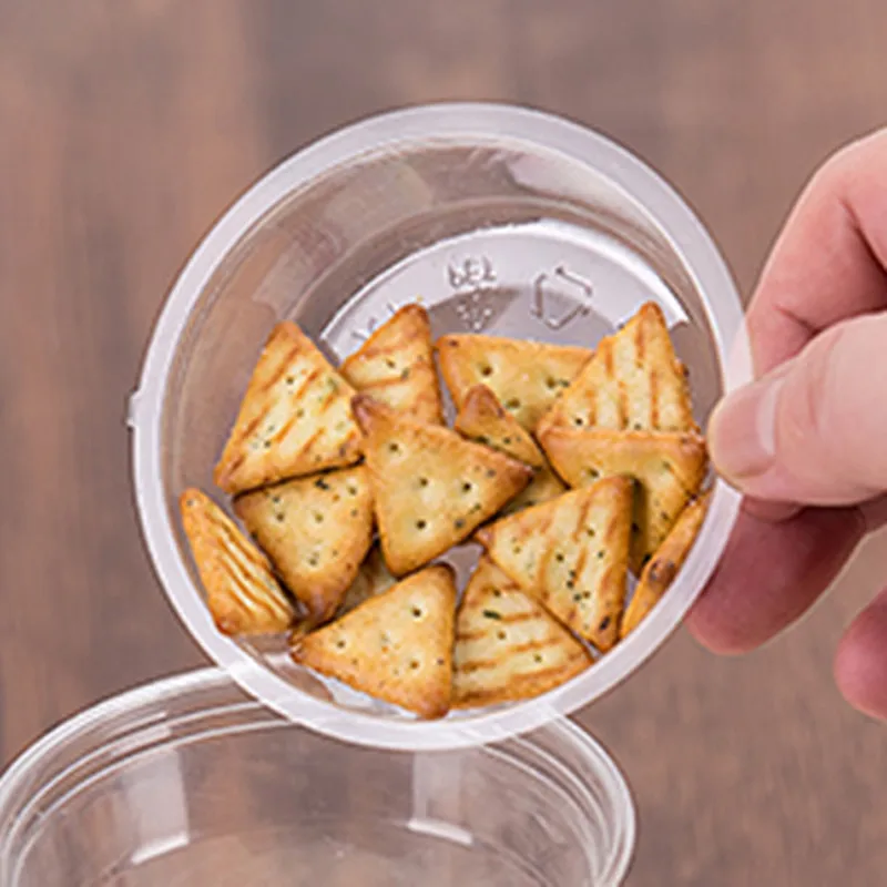 Прозрачные одноразовые пластиковые чашки для холодных напитков из ПЭТ 50 шт. 12