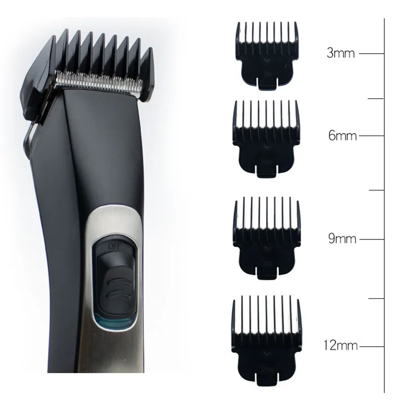 Беспроводной машинка для стрижки волос и бороды HTC USB Electric Hair Clipper Rechargeable Beard Trimmer Cordless Shaver Ceramic Blade Men Barber Machine.