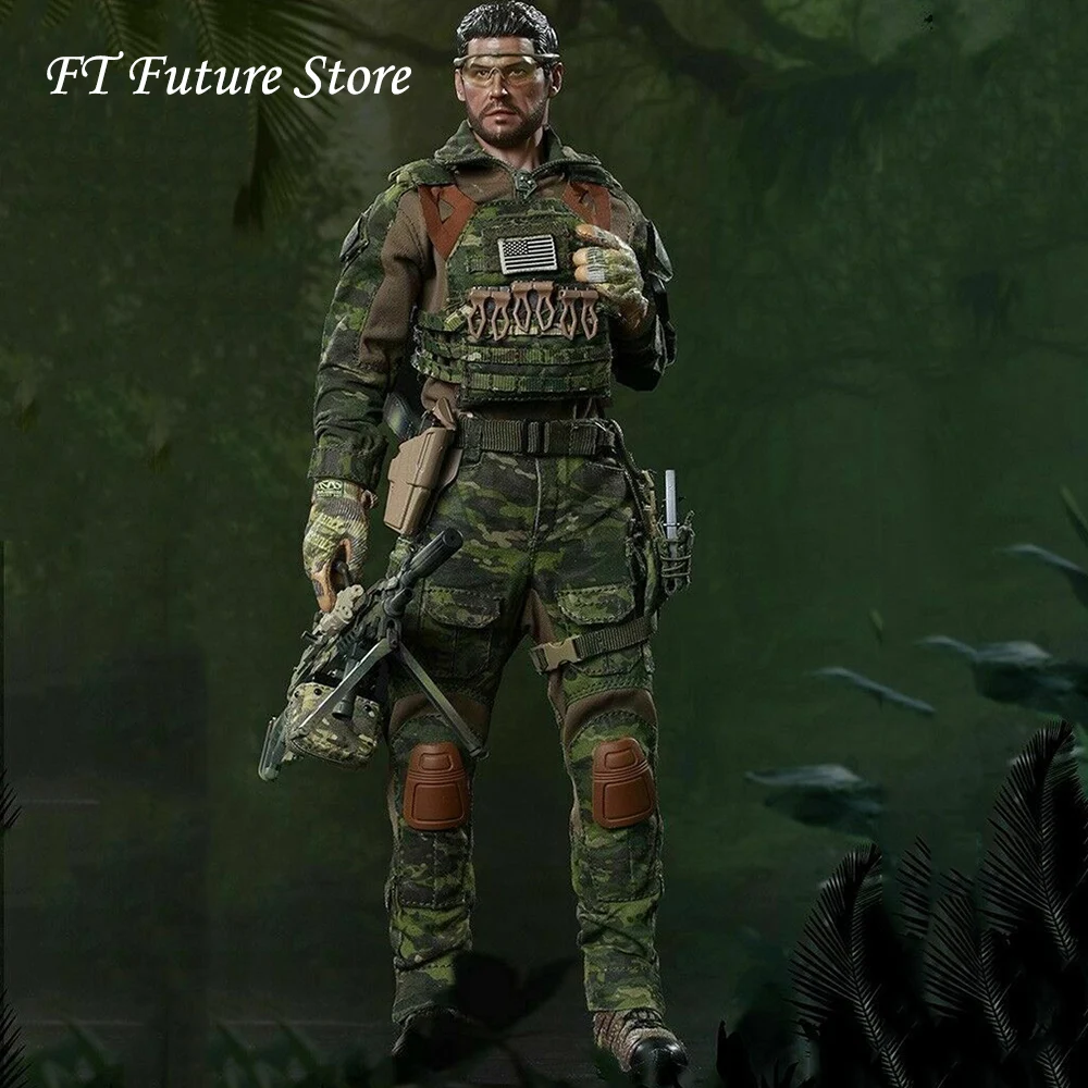

1/6 Scale Male Solider Action Figure United States Naval Special Warfare FLAGSET FS-73020 Seal Team Six DEVGRU Group Model Doll