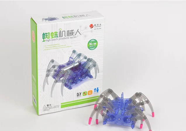 Робот паук механические технологии для учеников начальной школы делают