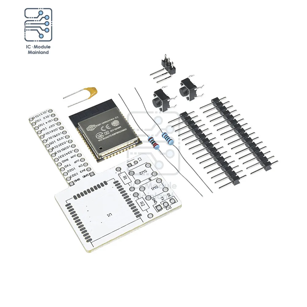 ESP-32 ESP-WROOM-32 Rev1 Wi-Fi модуль беспроводной Bluetooth макетная плата комплект для Arduino DIY Kit |