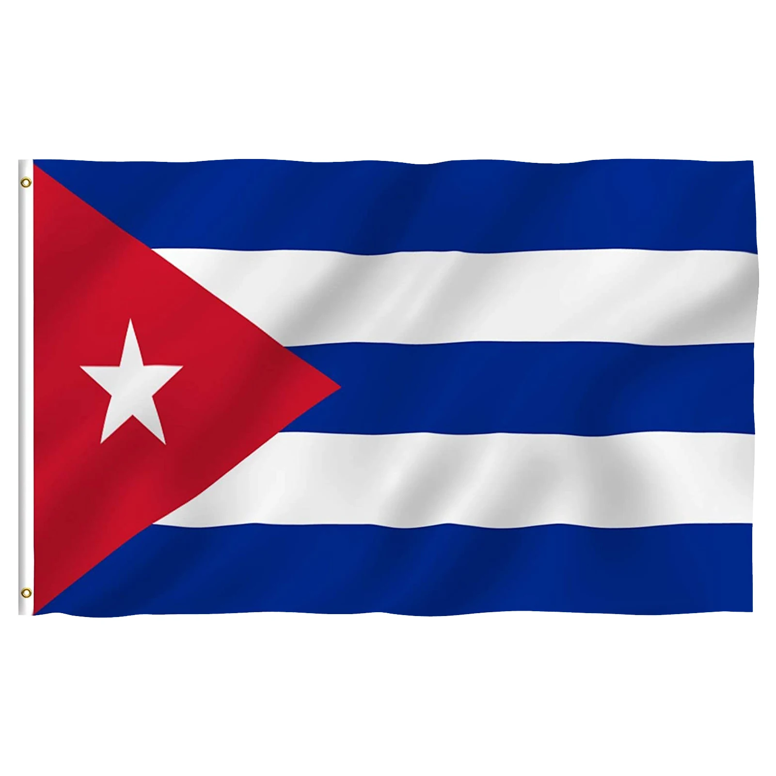 

90x150cm Cuba Flag Indoor Outdoor Banner Home Decoration Nation Pride Symbol Polyester Printed Flag Soft Durable Garden Impart