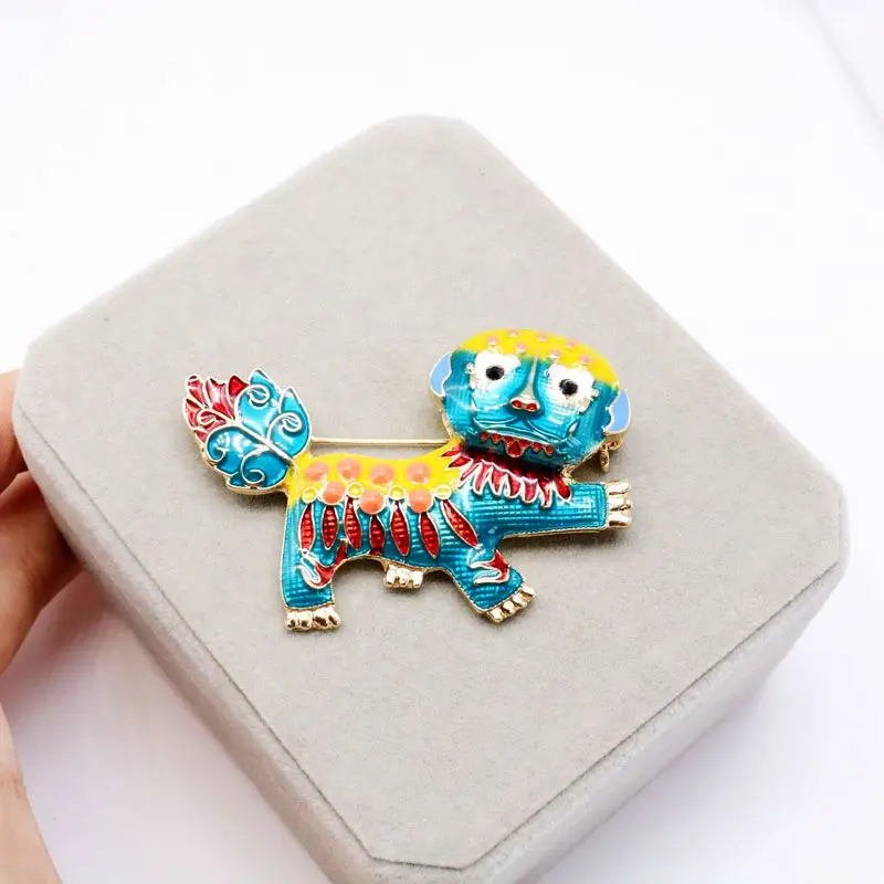 

Cute Sweet Mixed Color Graffiti Alloy Brooches Animal Jewelry Pins For Women Girls