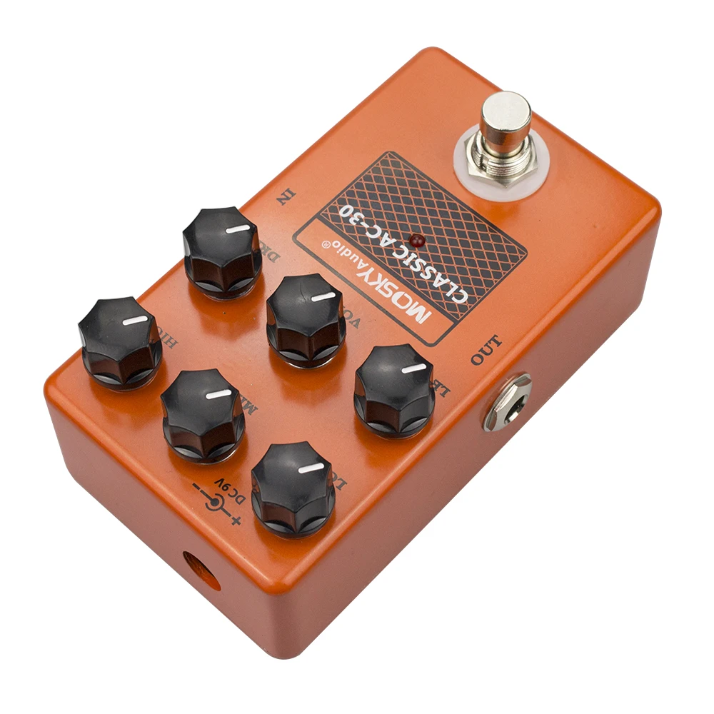 Имитация гитарного эффекта MOSKY CLASSIC M-SA /M-SHALL /F-DER/AC-30/динамик педаль полностью