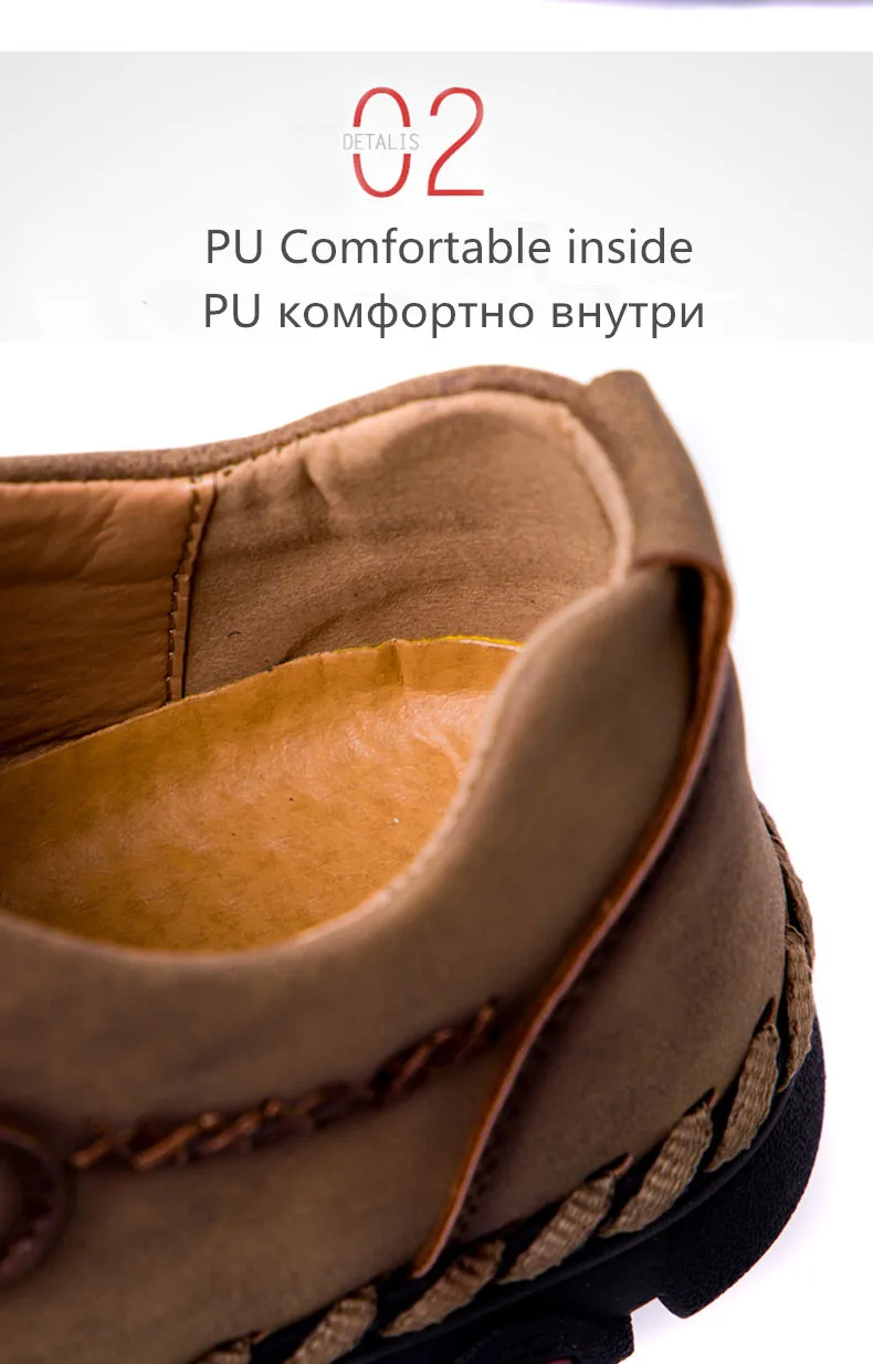 Mazefeng/ г. Новая Модная стильная кожаная Весенняя повседневная обувь мужские винтажные Лоферы ручной работы на плоской подошве,, Мокасины, большие размеры 38-48
