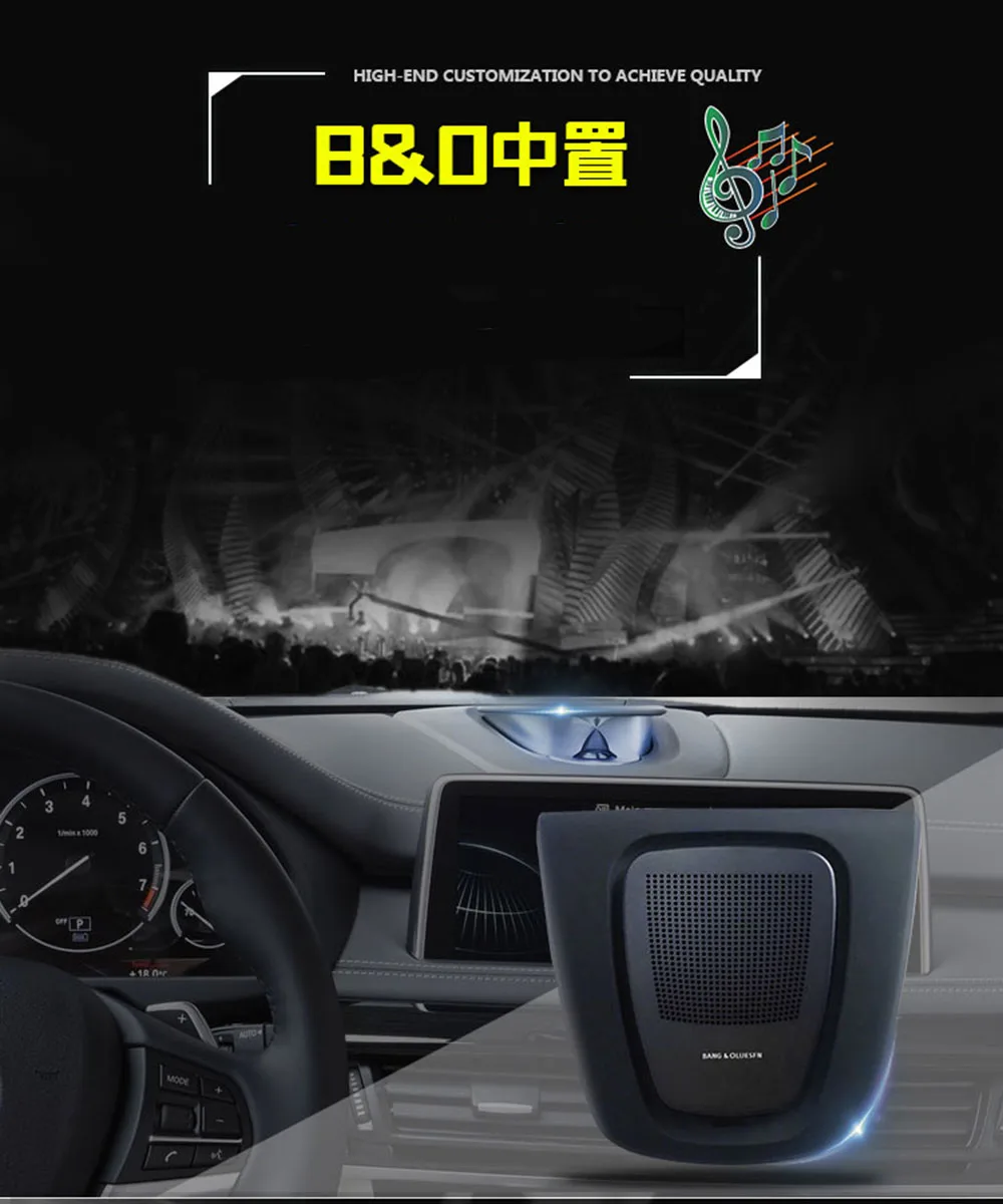 Крутой твитер для Центральной приборной панели BMW 5 7 X3 X5 X6 series f10 f15 f25 f01 e70|Лепнина